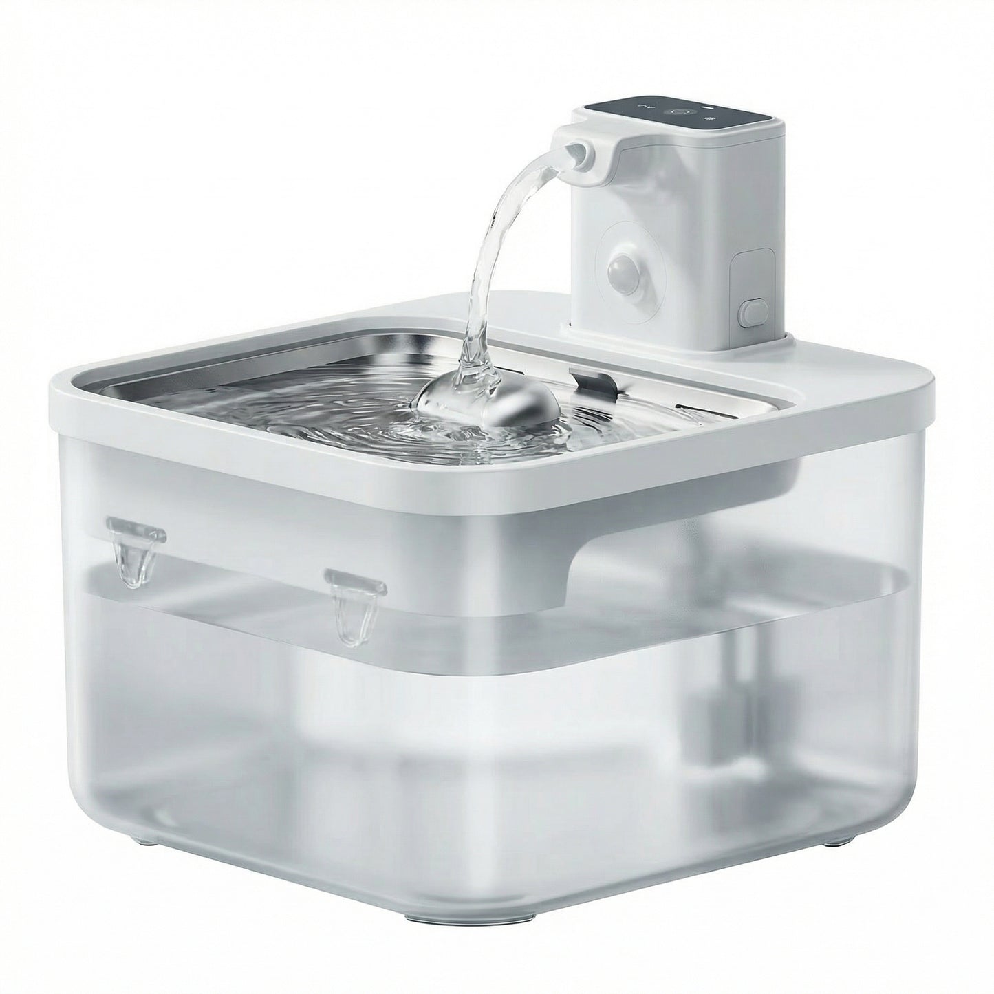 Fontaine à eau pour chat avec batterie