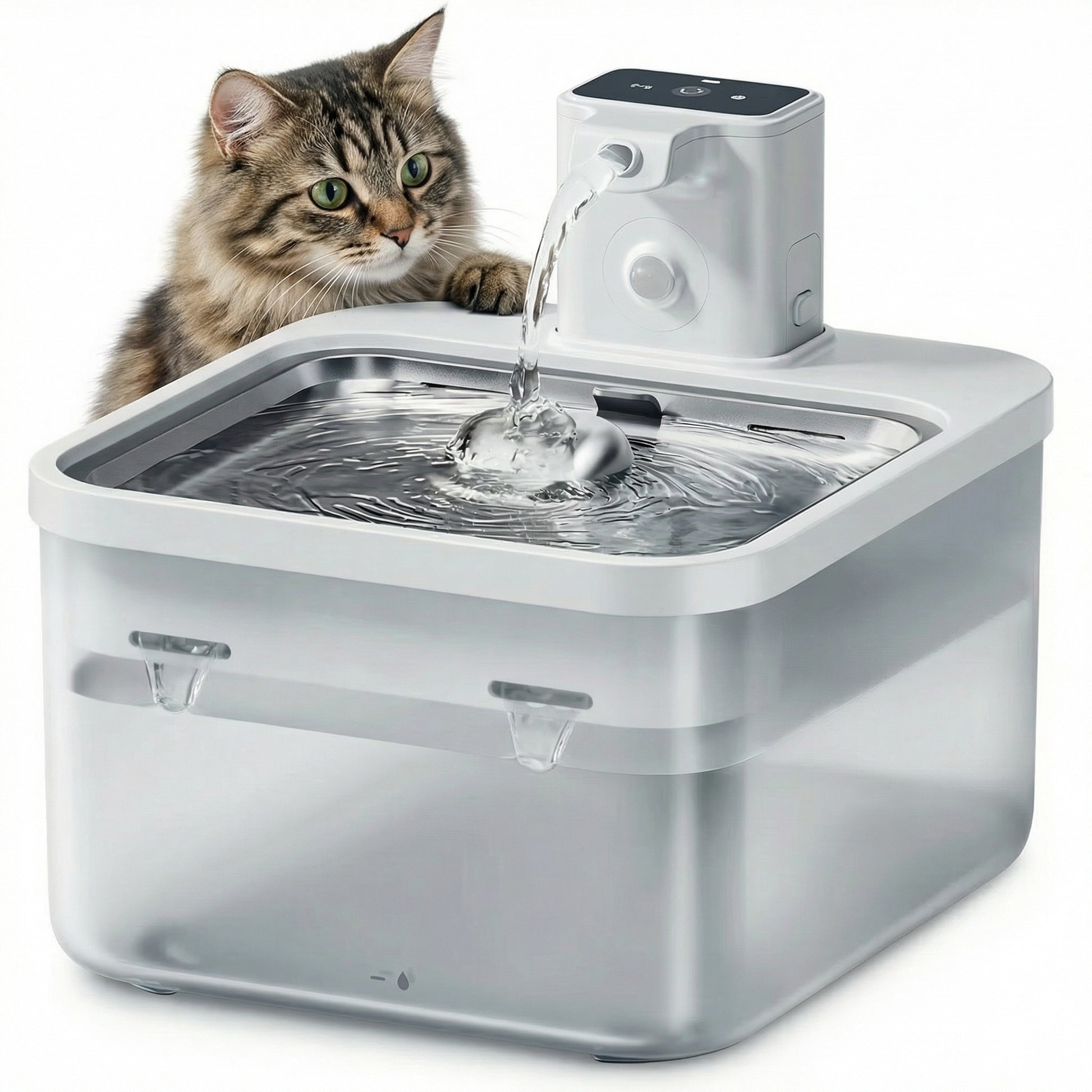 Fontaine à eau pour chat 2,5 L silencieuse